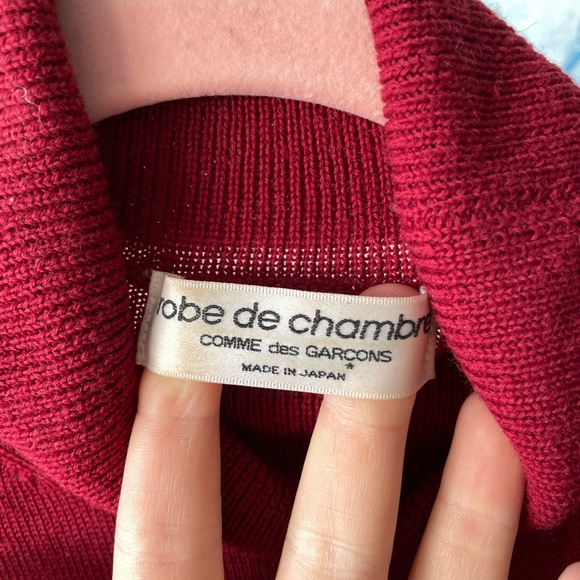 Commes Des Garçons Robe De Chambre Knit Sweater - Picture 3 of 4